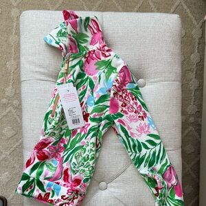NWT Lily Pulitzer mini Eleni velour pullover girls’ 4-5